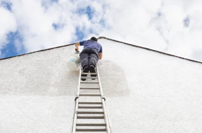 Peinture extérieure à Catteville — façades et ravalement